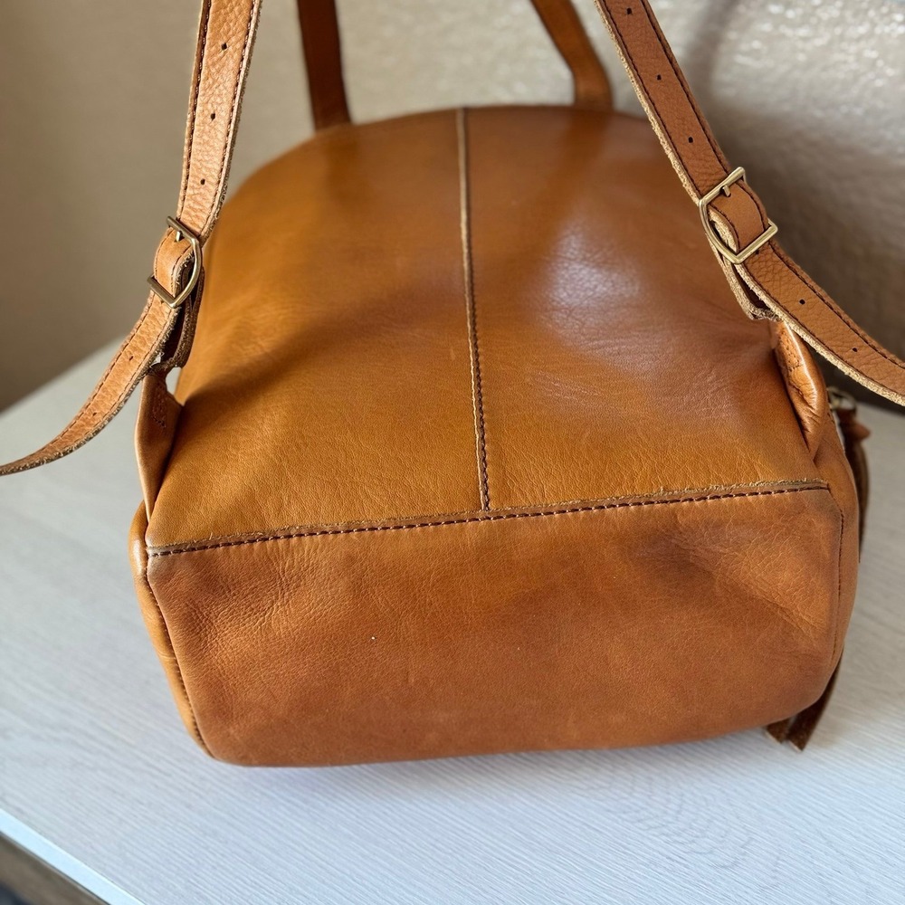 MARGOT NEW YORK kimmie backpack cognac - Picture 6 of 12